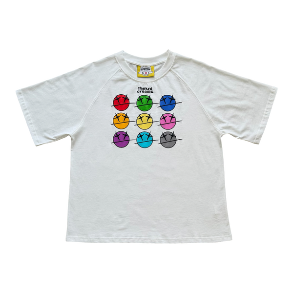Colourful Dreams Tee - White